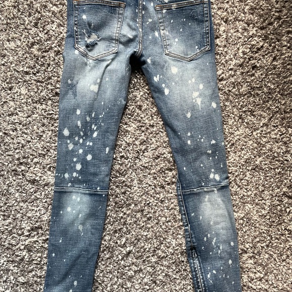 mnml la M1 splash stretch denim (blue) - Picture 3 of 3
